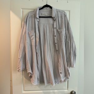 Free People Button Up